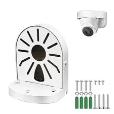 Universal Wall Mount Bracket Base Junction Box Fits Dome Security CCTV Camera