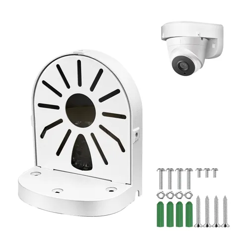 Universal Wall Mount Bracket Base Junction Box Fits Dome Security CCTV Camera