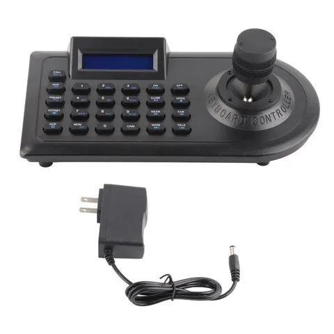 Hilitand LCD PTZ Camera Keyboard 3D PTZ Controller PTZ Speed Dome Camera Cont...
