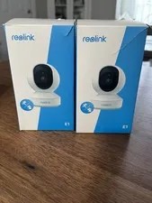ReOlink Home security Camera E1 (2 Pack) Smart Human/Pet Detection.