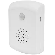 Talking Products, Voice Recordable PIR Infrared Motion Sensor Detector White