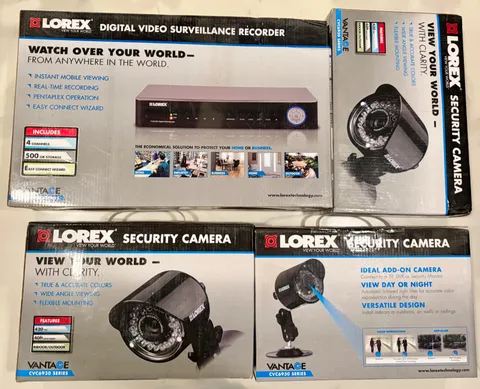 New LOREX Digital Video Recorder Vantage LH110 ECO Series w/ 3 Cameras *NIB*
