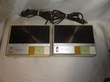 VINTAGE REALISTIC PLUG N TALK FM WIRELESS INTERCOMS MODEL 43-212B BOTH WORK