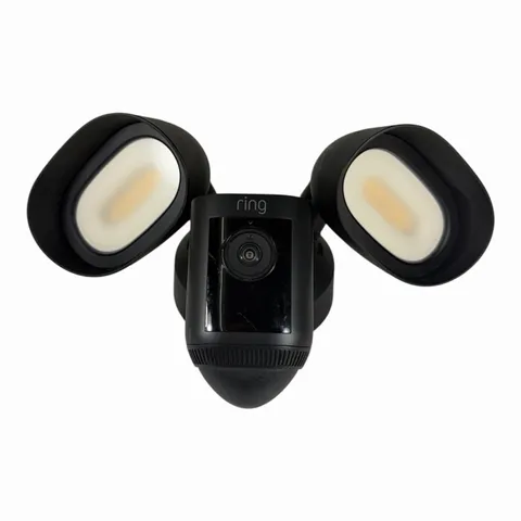 Ring 5B28S4 Floodlight Cam Wired Pro Black Outdoor Smart Home Security Camera