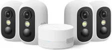 Eufy Security Eufycam C35 4-Cam Kit, Wireless Indoor/Outdoor Camera, Magnetic Mo
