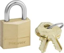 Master Lock 120D Brass Padlock Keyed