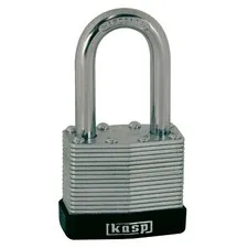 Kasp K13040L40D Laminated Steel Lock - 40x40mm - Long Lock