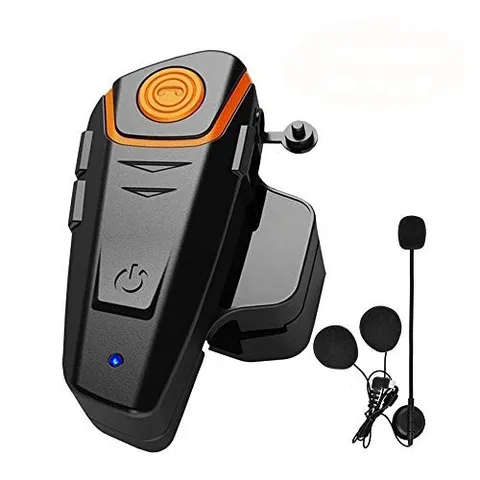 Motorcycle Bluetooth Headset, BT-S2 Motorbike Helmet Intercom BT-S2 Single Pack