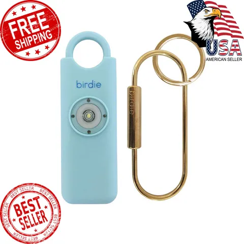 She's Birdie Personal Safety Alarm Aqua