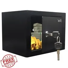Yuanshikj Black Steel Security Safe Box