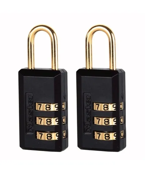 ORIGINAL NEW Master Padlock Lock Series Combination Luggage 20mm Double 646T