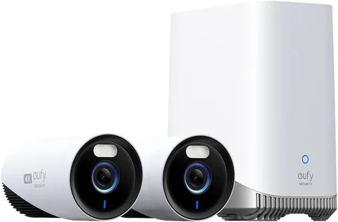 eufy eufyCam E330 4K Outdoor Home Security Camera System 10CH Wi-Fi NVR | NWOB