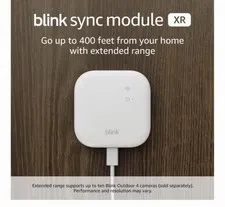 Blink Sync Module XR Hub For All Blink Devices 400ft for Outdoor Cameras White!