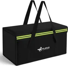 Large Fireproof Document Bags, 24x12x12” Waterproof Storage Firesafe Bag, Firepr