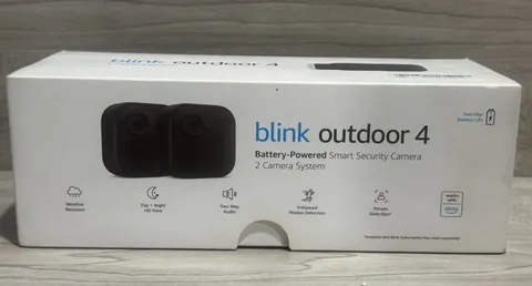 Blink Outdoor 4 B0B1N6B8QT Battery Powered Smart Security 2 Cameras 5767