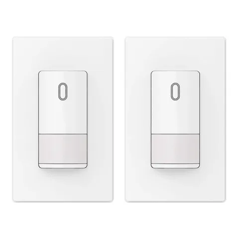Single Pole Occupancy Motion Sensor Light Switch, PIR Infrared Motion Activated