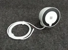 Google NEST Cam, Wired Outdoor Smart Security Camera 2K (2nd Gen) Snow