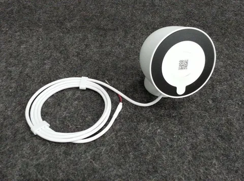 Google NEST Cam, Wired Outdoor Smart Security Camera 2K (2nd Gen) Snow
