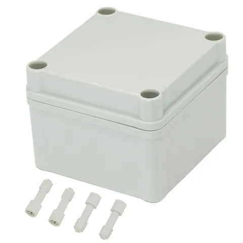 Zulkit Junction Box ABS Plastic Dustproof 3.94" x x 2.95", Grey