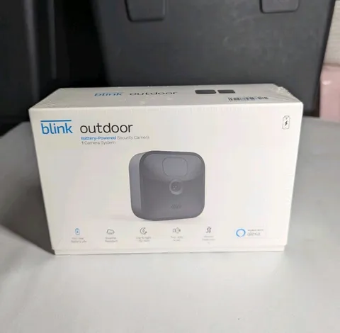 Blink Outdoor 3rd Generation Black Wireless Security Camera 1-Camera System NEW