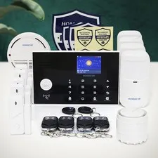 HOMSECUR Wireless&Wired WIFI SMS Autodial Burglar Alarm System