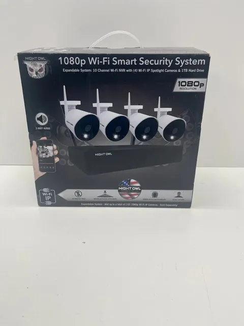NIGHT OWL 1080P HD 10 Channel Wi-Fi Smart Security System - BRAND NEW