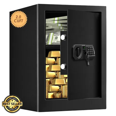 Caja Fuerte Grandes Cajas Fuertes Digitales De Seguridad Contra Fuego Dinero NEW