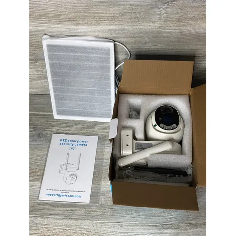 New Jarvis 360 WiFi 4G Smart Solar Powered Outdoor PTZ Camera