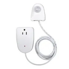 Indoor Plug In Corded Motion Sensor Activated Light Control Outlet MLC12BC-4