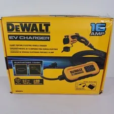 Dewalt DXPAEV016 Level-2 EV Charger, 16A 120-240V, 3.8KW, 25 Ft - *Read*