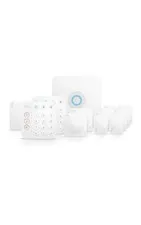 Ring Alarm 14-Piece Kit (newest model), Wireless smart home or business WHITE