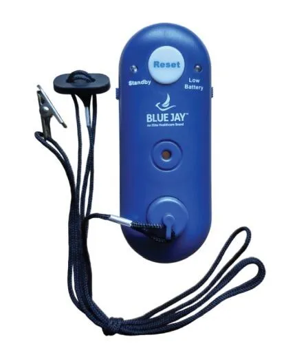 Blue Jay Alarm Alert Magnetic Personal Alarm with Clothing Clip For Security