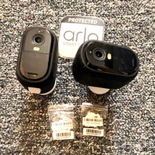 Arlo 2-Pack 1080p Wi-Fi IP Cameras Indoor/Outdoor Night Vision Motion Alexa