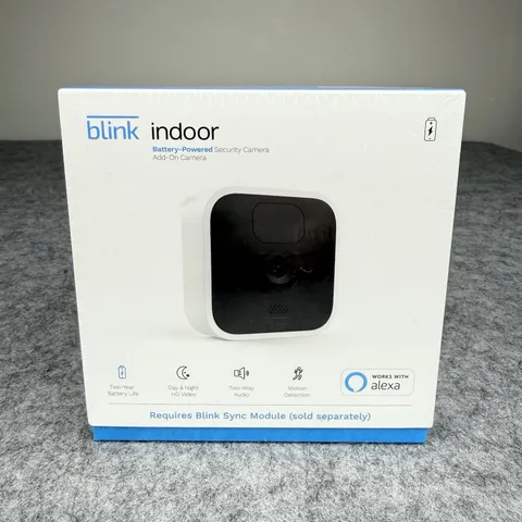 Blink NEW SEALED Indoor Add-on Security Camera (Sync Module Required)