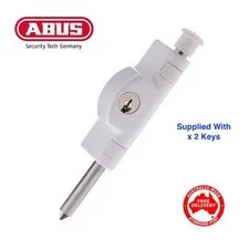 ABUS PB92 Key Operated Patio Bolt WHITE-Free Delivery PB92WHTB