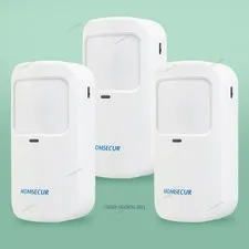 US Shipment 3pcs Pet-Friendly PIR Motion Sensors For WIFI 4G Alarm System White