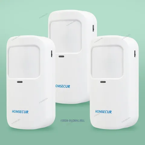 US Shipment 3pcs Pet-Friendly PIR Motion Sensors For WIFI 4G Alarm System White