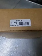 (New in box) Aiphone SBX-2G Stainless Steel Outdoor Back Surface Mount Box