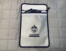 Fireproof Waterproof Document Money Bag 15x11 Two Pocket Organizer Zipper