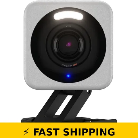 Wyze Cam v4 2.5K QHD Wi-Fi Indoor/Outdoor Security Camera
