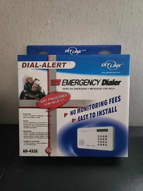 Skylink AD-433S Total Protection Alarm System Manual - Emergency Dialer Alert