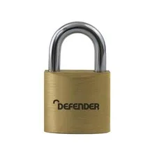 DEFENDER Brass Padlock 60mm DEFBP6