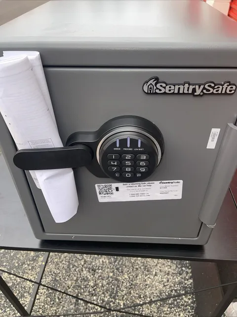 SentrySafe Fireproof Safe 1.2 cu. ft. Digital Combination Lock Programmable Code