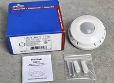 Leviton OSC10-MOW Ceiling Occupancy Sensor White 1000 SF