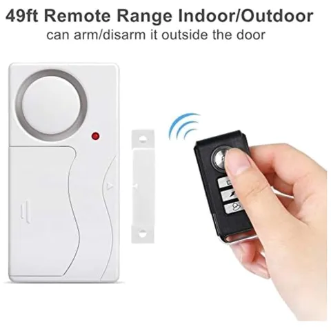 Wireless Door Alarm with Remote Control