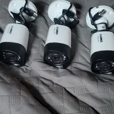 Lorex 1080p HD Wired Analog Bullet Security Cameras 3-Pack Night Vision BNC