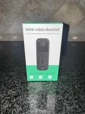 Blink Video Doorbell – Head-to-toe HD view, two-year battery life (Black)