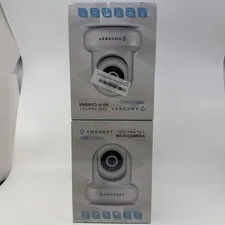 Set Of 2 Amcrest IPM-721W Indoor Pan/Tilt 720p WiFi IP Security Cameras NOS