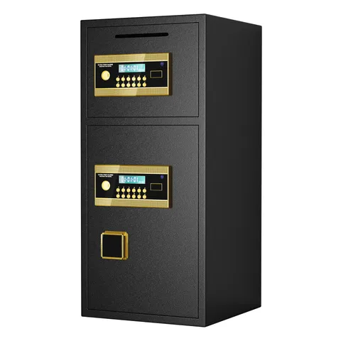 Large Double-door Safe Digital Security Safe with Fireproof Bag Pu Leather Line
