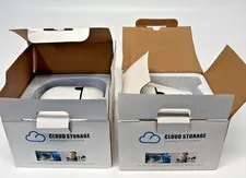 Lot of 2 New Outdoor Wireless WiFi SecurityCamera 1080P PTZ DomeHomeSurveillance